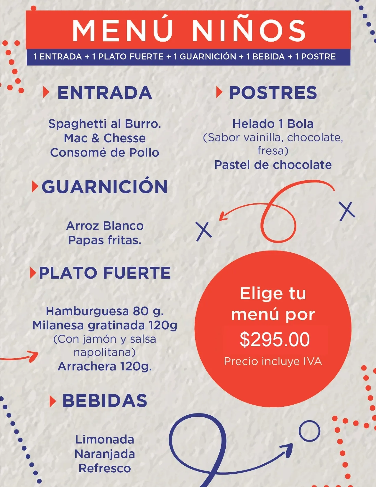 Menú Infantil — página 2