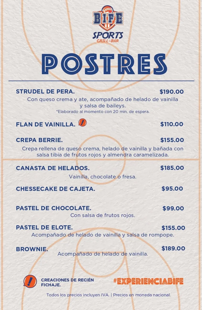 Postres — página 1
