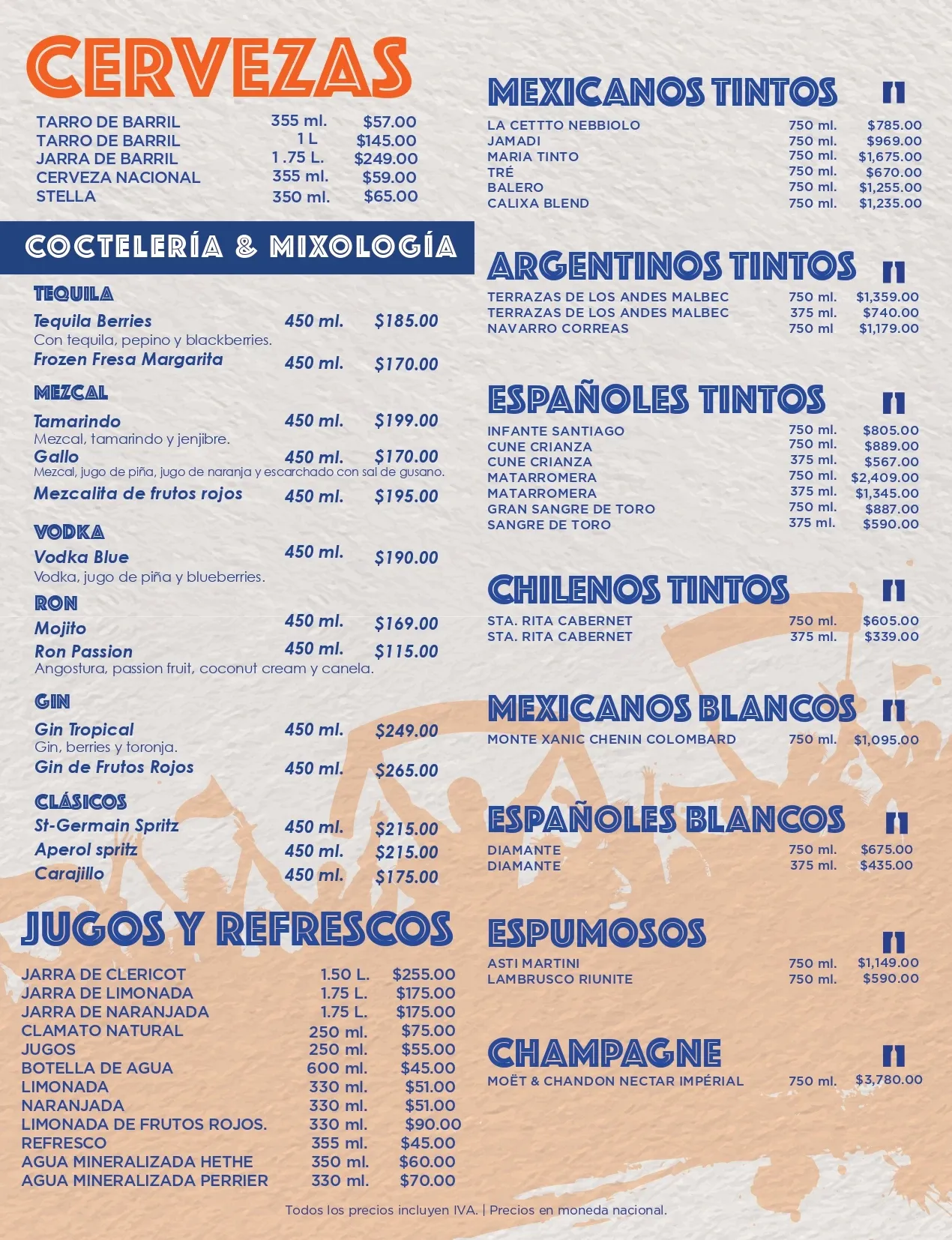 Bebidas — página 1